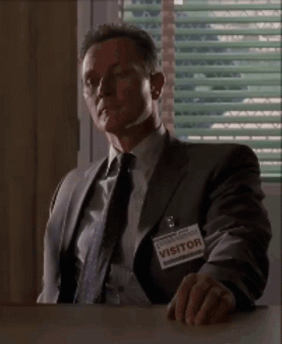 Doggett Xfiles Amused GIF