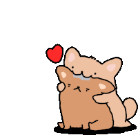 Dogs Love Sticker