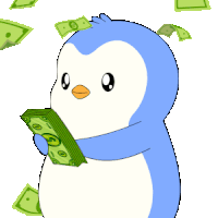 Dollar Bill Sticker
