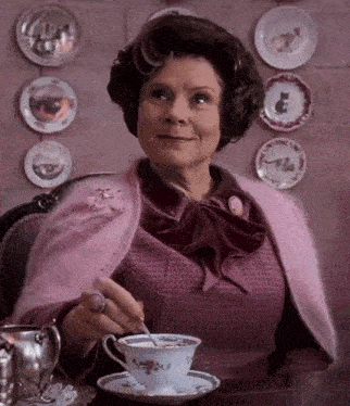 Dolores Jane Umbridge Harry Potter GIF