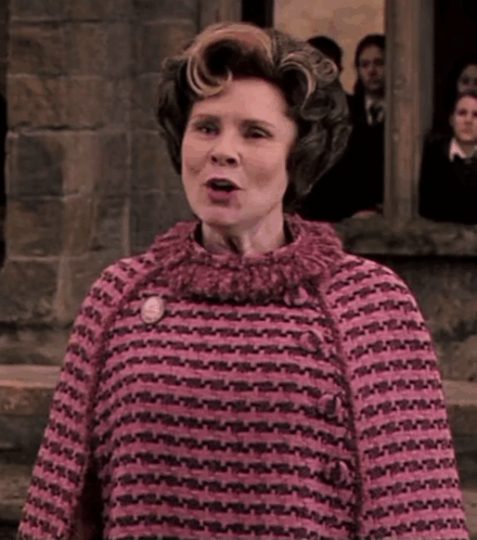 Dolores Jane Umbridge Harry Potter GIF