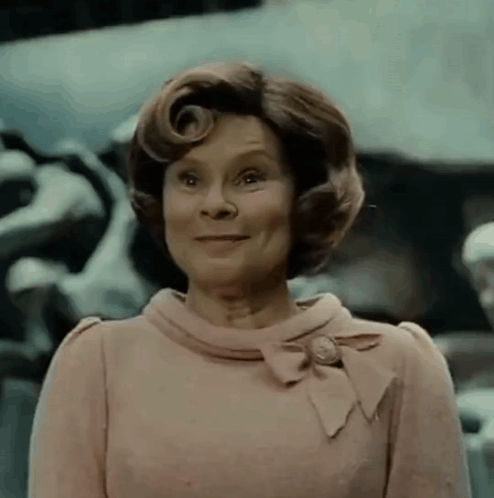 Dolores Jane Umbridge Harry Potter GIF