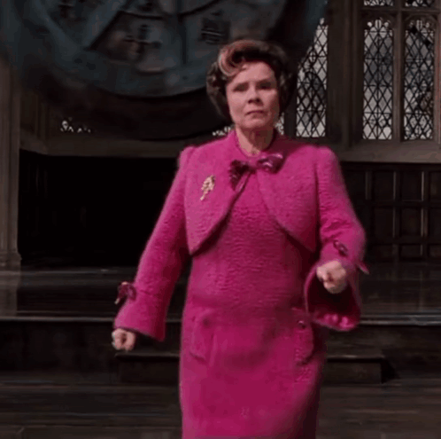 Dolores Jane Umbridge Harry Potter GIF