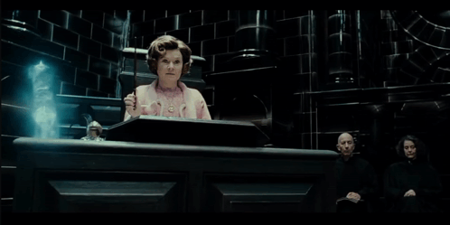 Dolores Jane Umbridge Harry Potter GIF