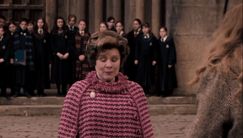 Dolores Jane Unbridge Harry Potter GIF