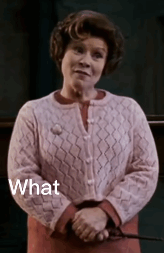Dolores Umbridge Harry Potter GIF