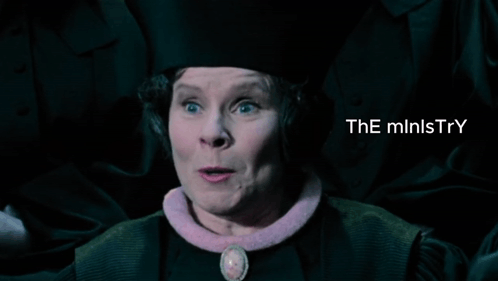 Dolores Umbridge Harry Potter GIF