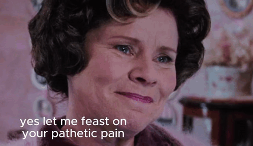 Dolores Umbridge Harry Potter GIF