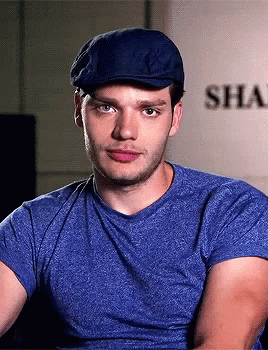 Dom Sherwood Shrug GIF