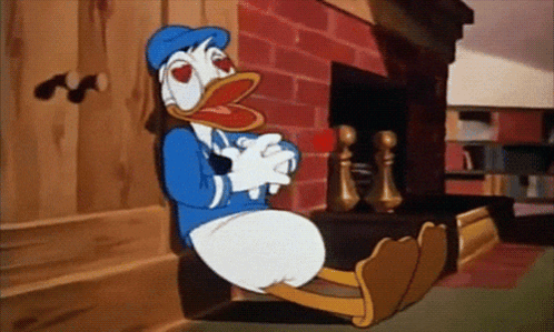 Donald Duck Donald Duck In Love GIF