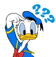 Donald Duck Sticker