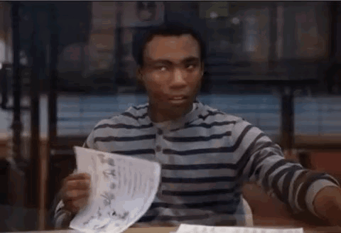 Donald Glover Community GIF