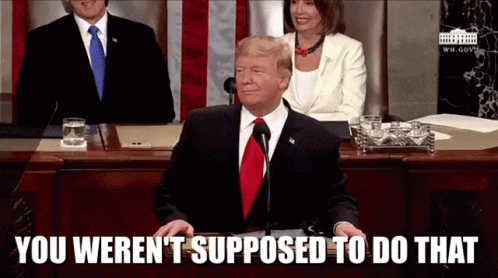 Donald Trump State Of The Union GIF