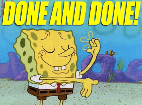 Done And Done GIF