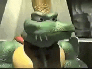 Donkey Kong Country King K Rool GIF