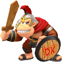 Donkey Kong Gladiator Sticker