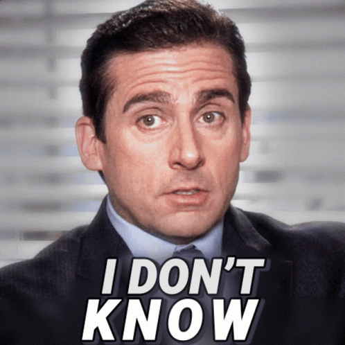 Dont Know Idk GIF