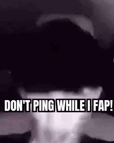 Dont Ping Fap GIF
