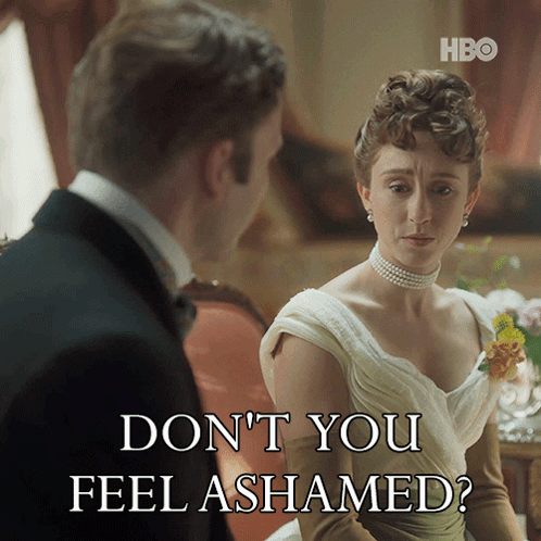 Don'T You Feel Ashamed Gladys Russell GIF