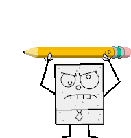 Doodlebob Spongebob Sticker