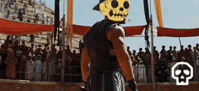 Doonies Deadskullsociety GIF. This 398 x 182 animated GIF is part of our gladiator are you not entertained collection. Created by Doonies. View the original…