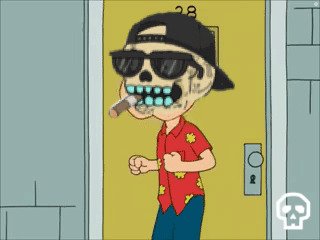 Doonies Deadskullsociety GIF. This 320 x 240 animated GIF is part of our quagmire giggity collection. Created by Doonies. View the original animation, share…
