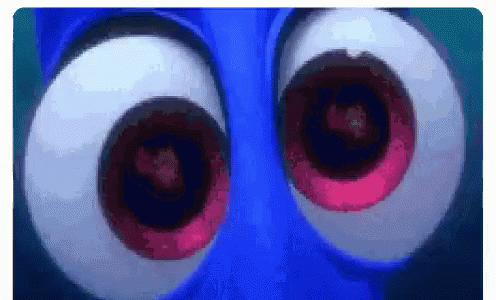 Dory Eyes Googly Eyes GIF