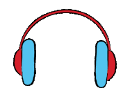 Downsign Headphone Sticker
