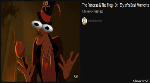 Dr Facilier Princess And The Frog GIF