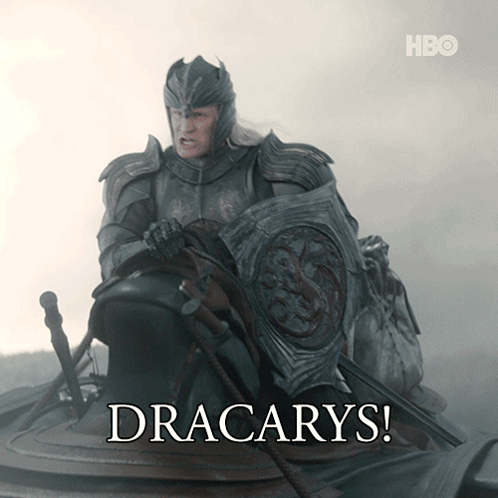 Dracarys Prince Daemon Targaryen GIF