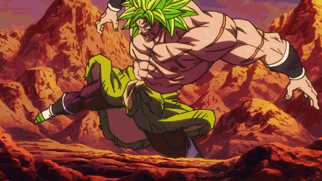 Dragon Ball Super Broly Broly GIF