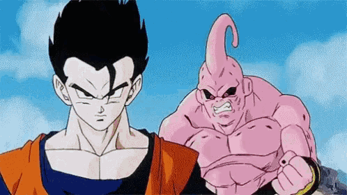 Dragon Ball Z Gohan Vs Majin Buu GIF