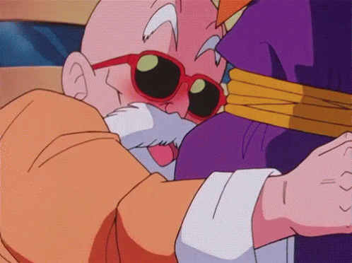 Dragon Ball Z Master Roshi GIF. This 498 x 372 animated GIF is part of our master roshi nosebleed collection. Related themes include ball, dragon, dragon…