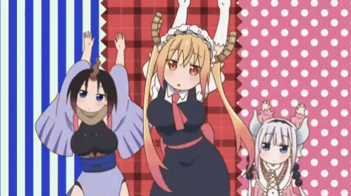 Dragon Maid Party Hard GIF