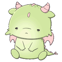 Dragon Yawn Sticker