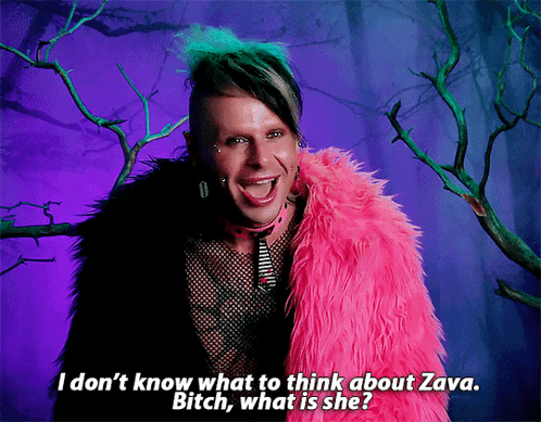 Dragula Titans Cynthia Doll GIF