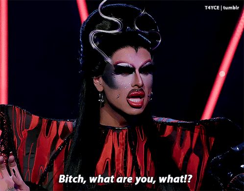 Dragula Titans Cynthia Doll GIF