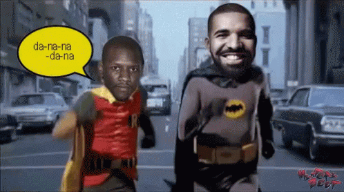 Drake Batman GIF