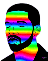 Drake Colorful Sticker