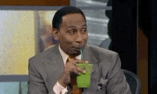 Drama Sips Tea GIF