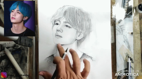 Drawing Gifs Art Gifs GIF