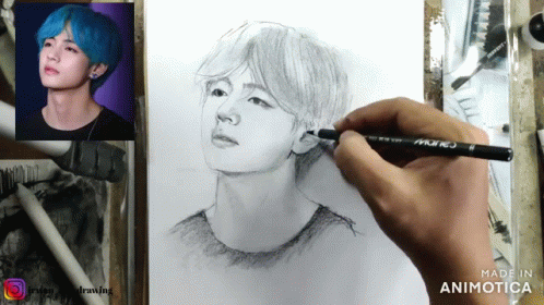 Drawing Gifs Art Gifs GIF