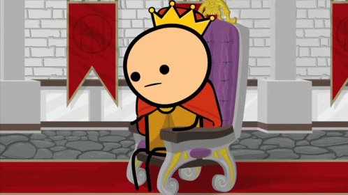 Dremox Cartoon GIF. This 498 x 280 animated GIF is part of our cyanide and happiness clapping king collection. Related themes include applause, clap…