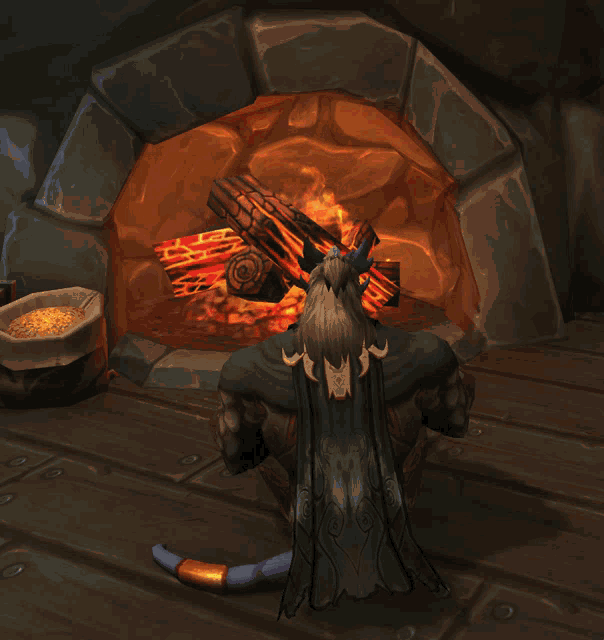 Drenai Fireplace GIF