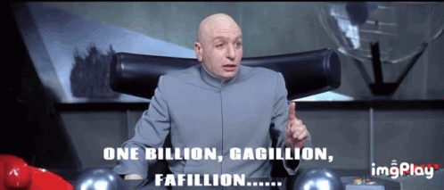 Drevil Billion GIF