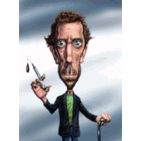 Drhouse Dr House Sticker