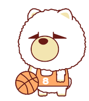 Dribble Basketball Sticker