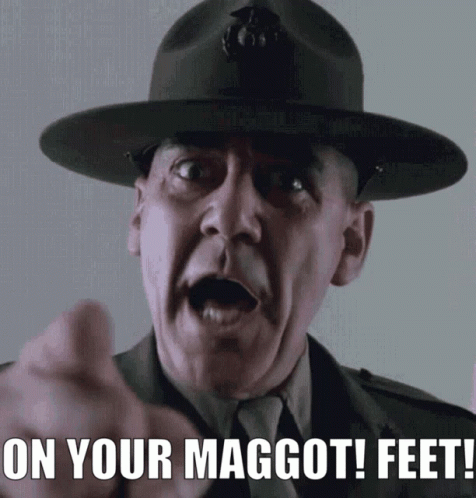 Drill Sergeant Meme GIF