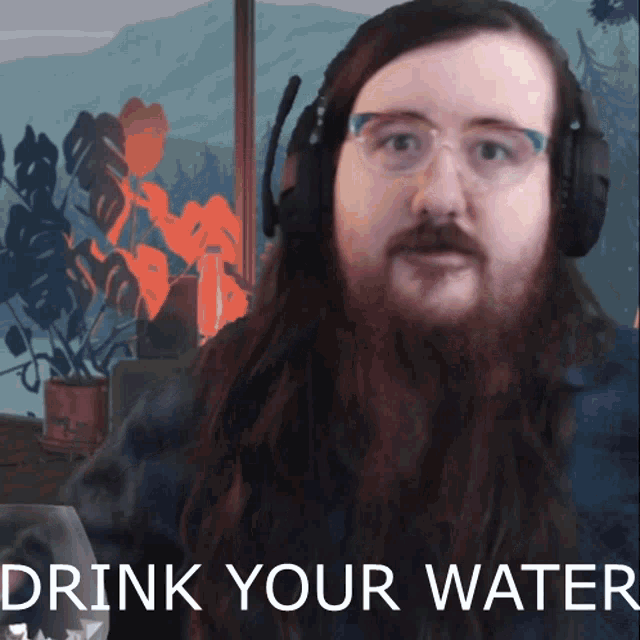Drink Your Water Drink Water GIF