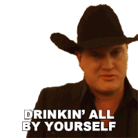 Drinkin All By Yourself Jon Pardi Sticker